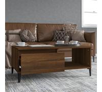 Generisch,Table Basse Aspect ChêNe,Table Basse Salon,Table D'Appoint,90 X 50 X 36,5 Cm Tables Basses De Salon Utilisé dans Les Salons, Salles De ConféRence, Bureaux, Etc