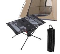Generisch Table de camping pliante compacte avec sac de transport, peu encombrante, table pliable - Pour intérieur, barbecue, terrasse, jardin, camping, pique-nique, pêche et excursions de pêche