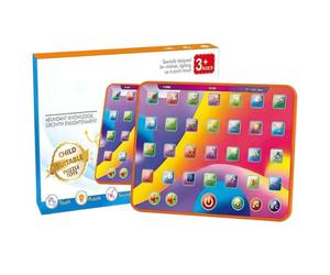 Generisch Tablette éducative, orthographe électronique et lecture, jouet éducatif préscolaire - pour à partir de 3 ans, extension de vocabulaire grâce à des jeux interactifs