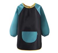 Generisch Tabliers de peinture pour - Tablier d'artiste imperméable - Manches longues - Accessoire pour la pâtisserie, le bricolage, la cuisine, Taille noire, Siehe Beschreibung