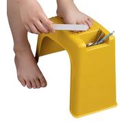 Generisch Tabouret de pédicure, lavabo pour les pieds, fauteuil de pédicure, repose-pieds antidérapant, pour manucure, soins quotidiens, massage à la maison et en déplacement