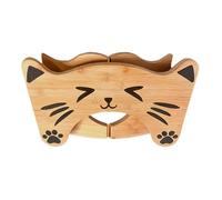 Generisch Tabouret de Toilettes, Pliable, antidérapant, 17,5 cm de Haut, Portable, en Bois, pour, Personnes âgées, Douche, Chaise et Salle de Bain