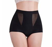 Generisch Taille moyenne, vêtements gainants post-partum, legging gainant pour femme, sans bord roulé pour un ajustement parfait, Noir , 3XL