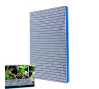 Generisch Tampon filtrant pour aquarium - 100 x 10 cm - Tapis filtrant 8 couches - Filtre pour aquarium