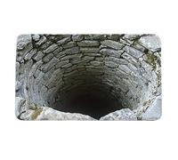 Generisch Tapis 3D illusion optique - Trou sans sol - Antidérapant - Tapis 3D absorbant - Pour une utilisation dans la maison, dans la salle de bain, l'entrée, le couloir et