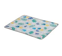 Generisch Tapis auto-rafraîchissant - Tapis de refroidissement pour chien | Nylon de 60 cm | Tapis en soie de glace activé par pression pour chats et poupées, coussin léger et portable pour soulager