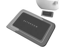 Generisch Tapis de Bain, pour Salle de Bain, Lavable, à séchage Rapide, antidérapant, avec Terre de diatomée, pour évier de Cuisine et Espace Bien-être, imperméable et Durable