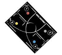 Generisch Tapis de basket-ball - Équipement d'exercice de sport de balle - Tapis antidérapant pour , adolescents, joueurs, athlètes, école, club, entraînement, fitness, entrée, salle