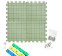 Generisch Tapis de Blocage - Tableau en Mousse pour Tapis à Tricoter | Planche de Blocage au Crochet avec Aiguilles d'animaux légères, Accessoires de pour projets de Tricot, Broderie