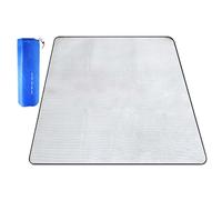 Generisch Tapis de camping en feuille d'aluminium - Couverture pour l'extérieur - Imperméable - En feuille d'aluminium