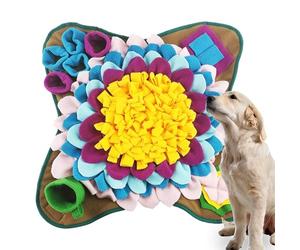 Generisch Tapis de jeu interactif pour - Tapis d'alimentation lente pour chats, tapis à renifler interactif pour - Jouet pour chien stimulant le cerveau pour chiots, chats, lapins pour l'entraînement