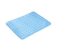 Generisch Tapis de lit respirant pour chat avec 4 fois plus de matériau, portable et lavable, pour l'intérieur et l'extérieur, idéal comme lit d'été pour chat (bleu ciel, L)