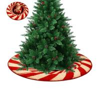 Generisch Tapis de Noël 3D, doux et - Décoration de Noël - Décoration d'extérieur festive - Pour entrée, potence, douche, maison, chambre à coucher
