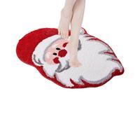 Generisch Tapis de Noël - Tapis de bain - Motif sapin de Noël - Antidérapant - Absorbant - Lavable - Pour l'intérieur et l'extérieur - Salon - Entrée - Cuisine - Chambre à coucher