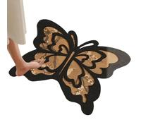 Generisch Tapis de salle de bain à séchage rapide | Tapis de douche rétro antidérapant avec design animal - Paillasson à séchage rapide pour terrasse, jardin et personnes âgées avec profil de sécurité