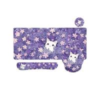 Generisch Tapis de souris extrêmement confortable pour une expérience de jeu améliorée. Spécialement conçu pour les perfectionnistes - pour une expérience de jeu totalement (bleu, 90 x 40 cm)