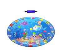 Generisch Tapis d'eau pour chats, jouets pour chatons, 99 x 99 cm, coussin rafraîchissant interactif avec pompe pour l'été, l'intérieur, l'extérieur, le jardin, l'appartement, les chiots