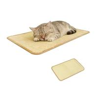 Generisch Tapis griffoir pour lapins - Tapis de litière pour petits animaux - 40 x 60 cm - Pour cage, enclos, sol, maison, se reposer, , dormir, construire un nid