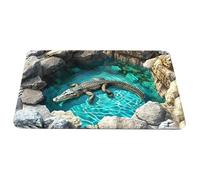 Generisch Tapis, illusion d'optique Tapis 3D illusion d'optique Paillasson CooleOptique Piège avec dessous antidérapant pour la maison, l'entrée extérieure, la cour, la terrasse