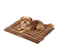 Generisch Tapis pour chien Crate - 61 x 45 cm - Tapis de cage pour animaux de compagnie - Design à haute friction - Confort toutes saisons pour l'intérieur et l'extérieur, la voiture, les voyages, la