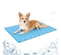 Generisch Tapis rafraîchissant pour chien - Lavable - Résistant aux morsures - Pour dormir, se reposer, voyager, pour abri d'animaux, jardin, niche, canapé, sol, pour animaux de petit, moyen et grand