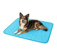 Generisch Tapis rafraîchissant pour chien, lavable, respirant, portable, en soie glacée, couverture rafraîchissante pour chien, pour canapé, lit, sol, boîte de transport, siège auto, niche, petite