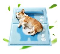 Generisch Tapis rafraîchissant pour chien - Lit respirant pour intérieur et extérieur - Pour chiots, chatons, petits, moyens et grands - Niche pour la maison, le camping, l'été, les voyages