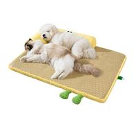 Generisch Tapis rafraîchissant pour chien | Tapis de niche cool | Accessoire de couchage antidérapant pour chien | pour l'extérieur et la maison | Canapé Crate Bed