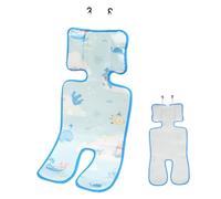 Generisch Tapis rafraîchissant pour siège enfant, respirant et réglable, tapis rafraîchissant pour poussette, pour nacelle, jouet, extérieur, voyage, camping, parc, chaise haute