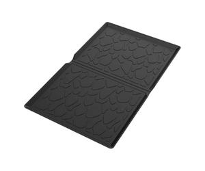 Generisch Tapis toutes saisons en silicone TPE pour poussette | Tapis pliable 2 places pour repousser le sable, la saleté et l'eau | Accessoire résistant pour l'extérieur, les voyages, les promenades