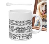 Generisch Tasse à café - Tasse à café avec message - Tasse réutilisable passe au micro-ondes - Pour la maison, la chambre d'étudiant, le lait, le chocolat chaud, le thé, l'eau, le plaisir du