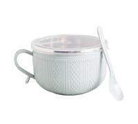 Generisch Tasse à soupe avec couvercle 740 ml | Tasse à soupe de voyage pour les déplacements, le thé, Noël, le café, les flocons d'avoine, le déjeuner
