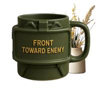 Generisch Tasse à thé commémorative - Tasse à café en résine - Objet de collection - Récipient à boire en résine - Tasse à thé au lait - Idée cadeau pour homme