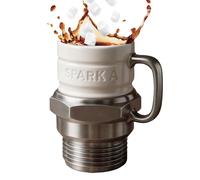 Generisch Tasse créative Spark Plug Mug, tasse à thé pour les amateurs de garage, décoration pour la maison, le bureau, anniversaire, tasse pour les fans de voitures