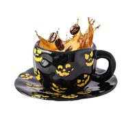 Generisch Tasse d'Halloween pour enfants, 320 ml Chope à bière en céramique pour la maison - Tasse à café chaude pour étudiants, enseignants, collectionneurs, salle à manger, bureau, hôtel, restaurant