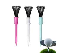 Generisch Tee de golf | Design en maille 3 pièces pour réduire la friction sur la base, tees de golf d'entraînement avec haute élasticité | pour hommes, femmes, golfeurs, entrainement en intérieur