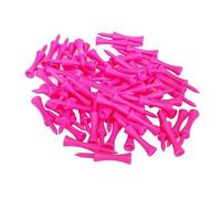 Generisch Tees de golf colorés, ensemble de 100 tees de golf colorés pour pratiquer, tees de golf légers pour terrain de golf, accessoires de golf solides pour les amateurs de golf