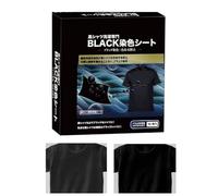Generisch Teinture textile noire - 16 pièces - Coloration noire intense et longue durée - Tablettes de couleur pour teinture noire des vêtements, pour machine à laver, pour restaurer et rafraîchir les