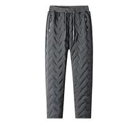 Generisch Tenue de jogging pour homme - Hiver chaud - Legging fuzzy - Jogging - Pantalon de course actif et résistant - Relaxed, GY2., 3XL