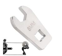 Generisch Tête de e frein à disque en acier 8 mm Douille hexagonale | Extracteur de vis de 8 mm pour conduites de frein de voiture, tuyaux de liquide, raccords hydrauliques, démontage, réparation