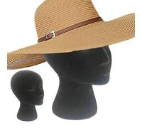 Generisch Tête de mannequin en velours noir, présentoir de perruque en mousse, 30 cm, têtes d'entraînement en cosmétologie avec design doux, modèle de tête en mousse pour coiffure, bijoux, chapeau