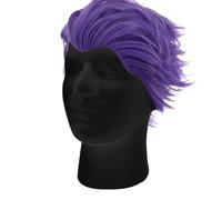 Generisch Tête de mannequin en velours noir, présentoir de perruque en mousse, 30 cm, têtes d'entraînement en cosmétologie avec design doux, modèle de tête en mousse pour coiffure, bijoux, chapeau