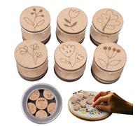 Generisch Thread Randonnées, bobines de fil, 6 supports magnétiques | Rangement de câbles, accessoires de broderie pour débutants amateurs d'artisanat