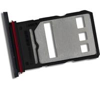 Generisch Tiroir Carte Double SIM de Rechange pour Honor 400 Lite (ABR-NX1) Noir