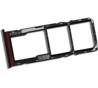 Generisch Tiroir Carte SIM Double de Rechange pour Motorola Moto G15 (XT2521-2), Vert