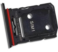 Generisch Tiroir Carte SIM Hybride de Rechange pour Xiaomi Poco M8 5G, Noir