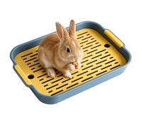 Generisch Toilettes réutilisables pour lapins nains, furets, écureuils, chinchillas, hamsters et hérissons