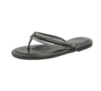 Generisch Tongs pour femme - Élégantes - Sandales à plateforme - Antidérapantes - Tongs de bain légères - Pour l'intérieur et l'extérieur - Sandales de plage légères - Chaussures d'été, Noir , 40 EU