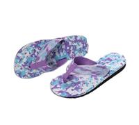 Generisch Tongs pour femme pour les activités de plein air, la détente en intérieur avec semelle extérieure confortable au design tendance d'été moderne, lilas, 37 EU