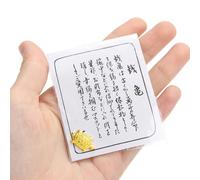 Generisch Tortue d'argent dorée, rive de cochon décorative, tortue de dragon symbolique FengG ShuiI, tortue d'argent idéale pour la prospérité, la prospérité et l'énergie positive dans le spa ou au